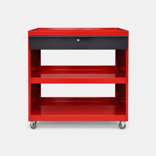 Carro Porta Herramientas con Cajón y 2 Estantes