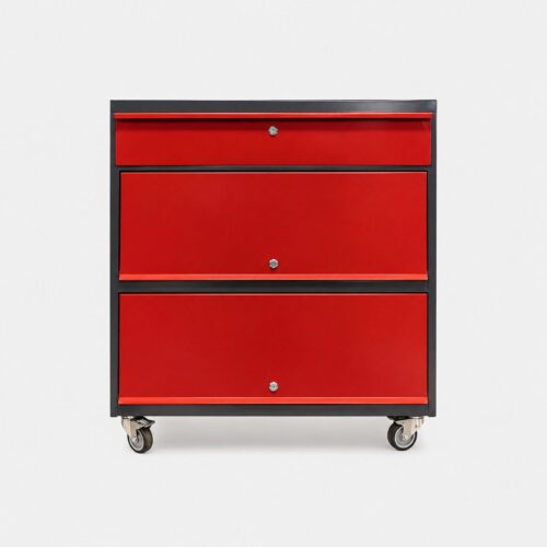 Carro Porta Herramientas con Puertas Rebatibles