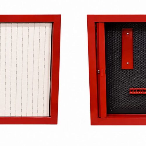 Tablero Porta Herramientas con Persiana Corrediza