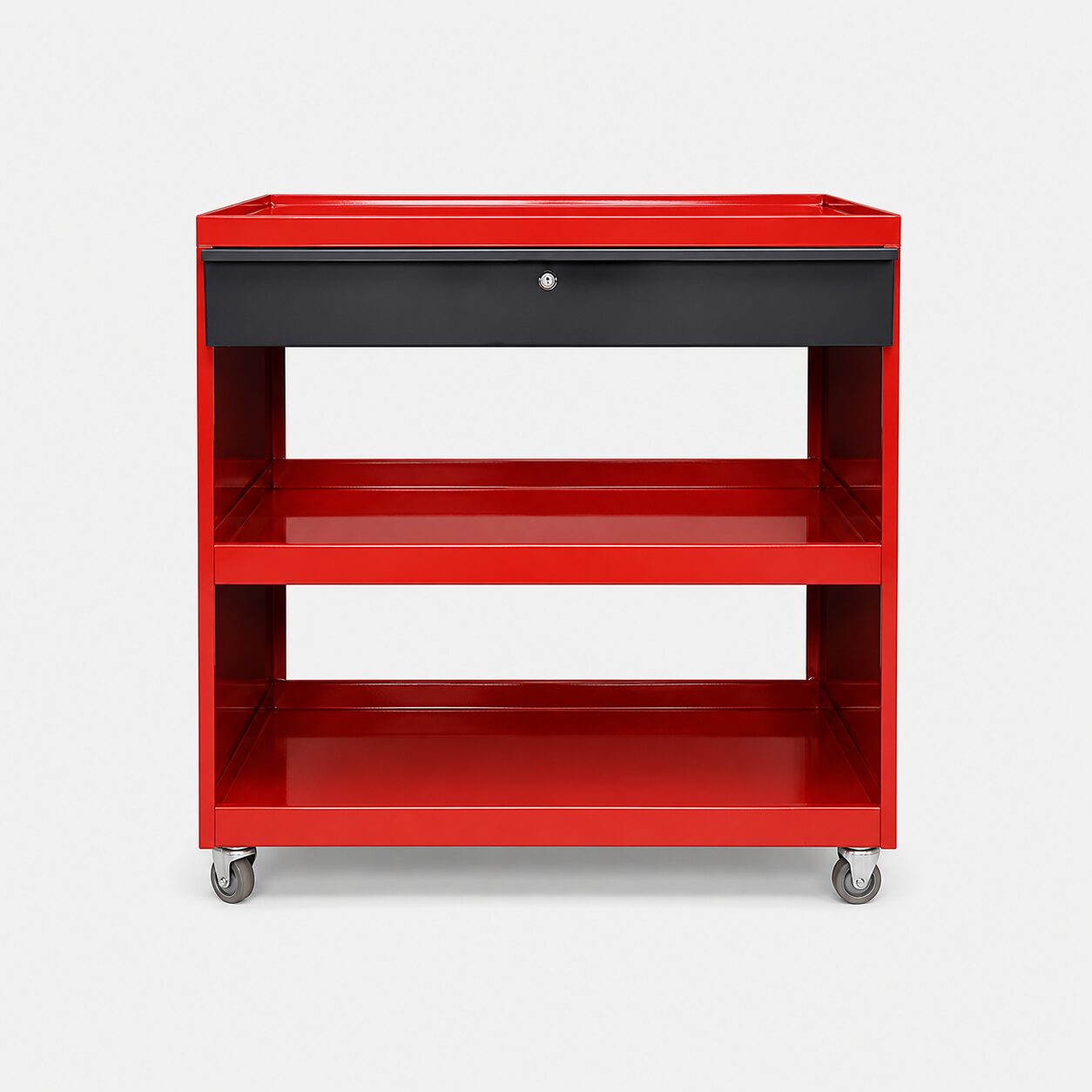 Carro Porta Herramientas con Cajón y 2 Estantes