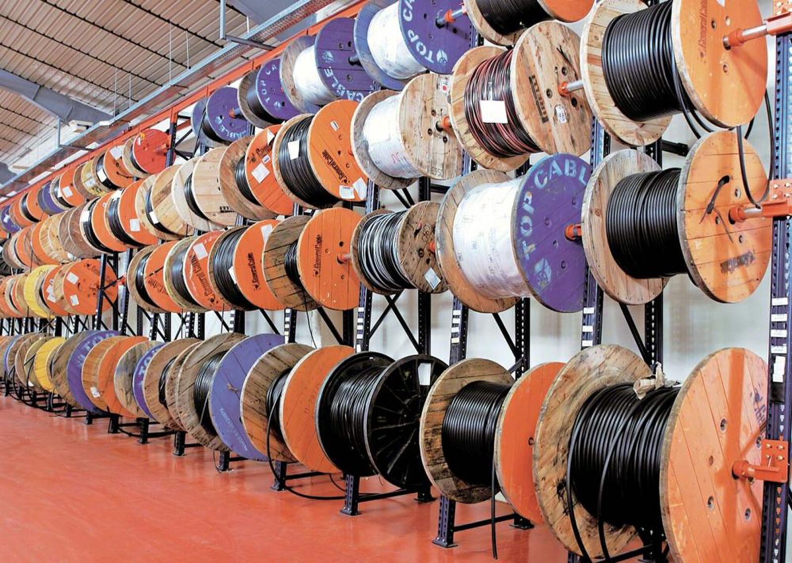 Racks para bobinas