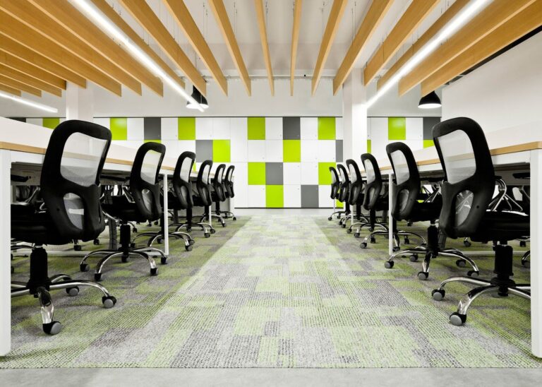 Alfombra Infinity If instalada en oficina corporativa