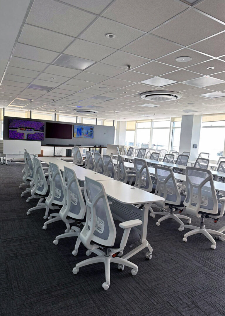 Alfombra Infinity instalada en oficina corporativa