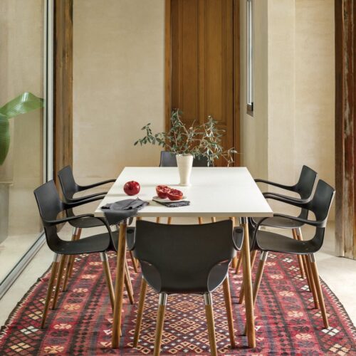 Mesa Camelia Wood Rectangular