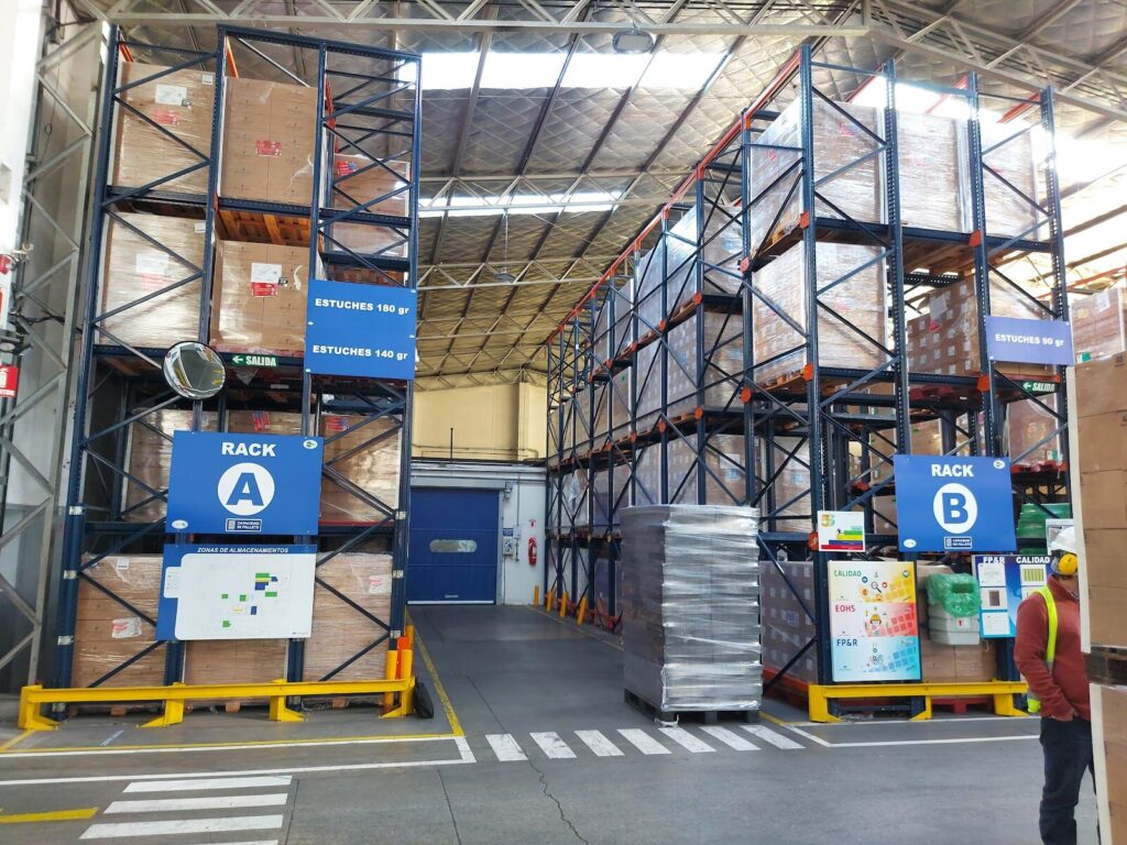Colgate-Palmolive – equipamiento Almacenar