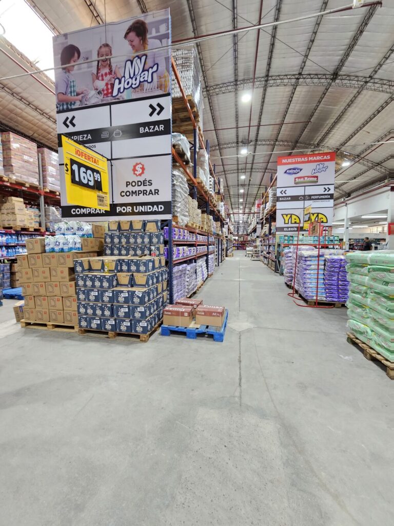 Mayorista Yaguar – equipamiento Almacenar