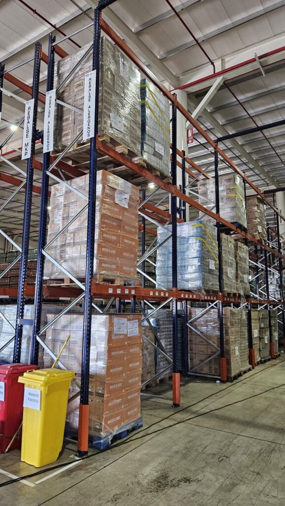 Transportes Andreu – equipamiento Almacenar