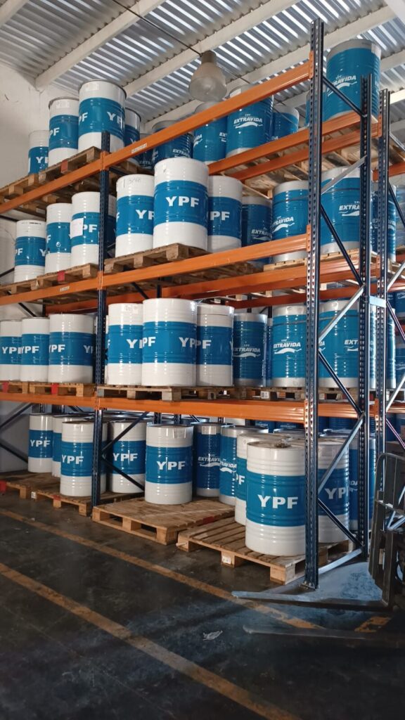 YPF – equipamiento Almacenar