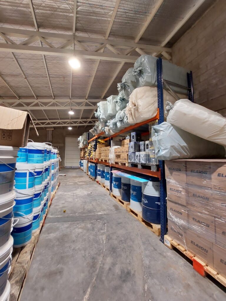 YPF – equipamiento Almacenar